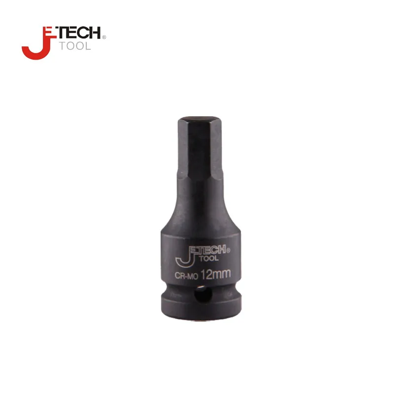 Jetech Cr Mo 1/2 &quotDR длинный шестигранный ударный бит разъем 4/ 5/6/7/8/10/12/14/17/18/19 мм ключ 3&quot