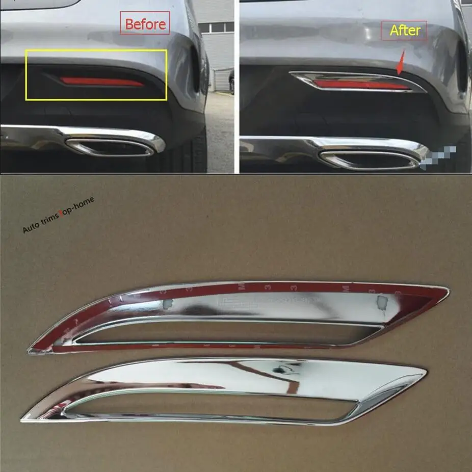 Yimaautotrims хромированная задняя крышка отделка для Mercedes Benz GLE Coupe ( C292 ) 320 400 450 2015 2018