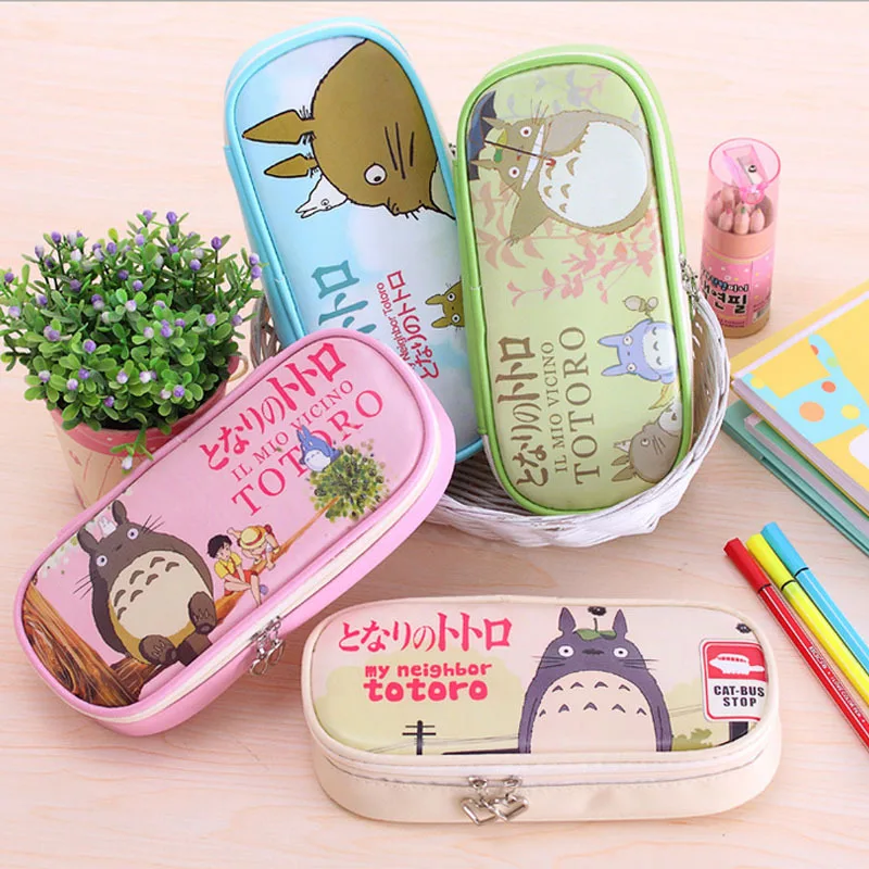 Чехол карандаш totoro kalem kutu papeleria милый чехол вместительная сумка 2016|cute pencil bag|totoro