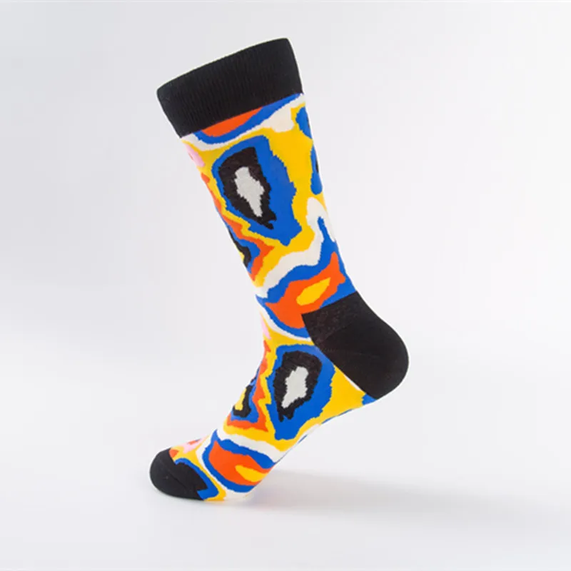 Mens Womens Casual POP Art YO Socks Crazy Custom Socks Creative Personality Crew Socks Mens Womens Casual POP Art YO Socks Crazy Custom Socks Creative Personality Crew Socks