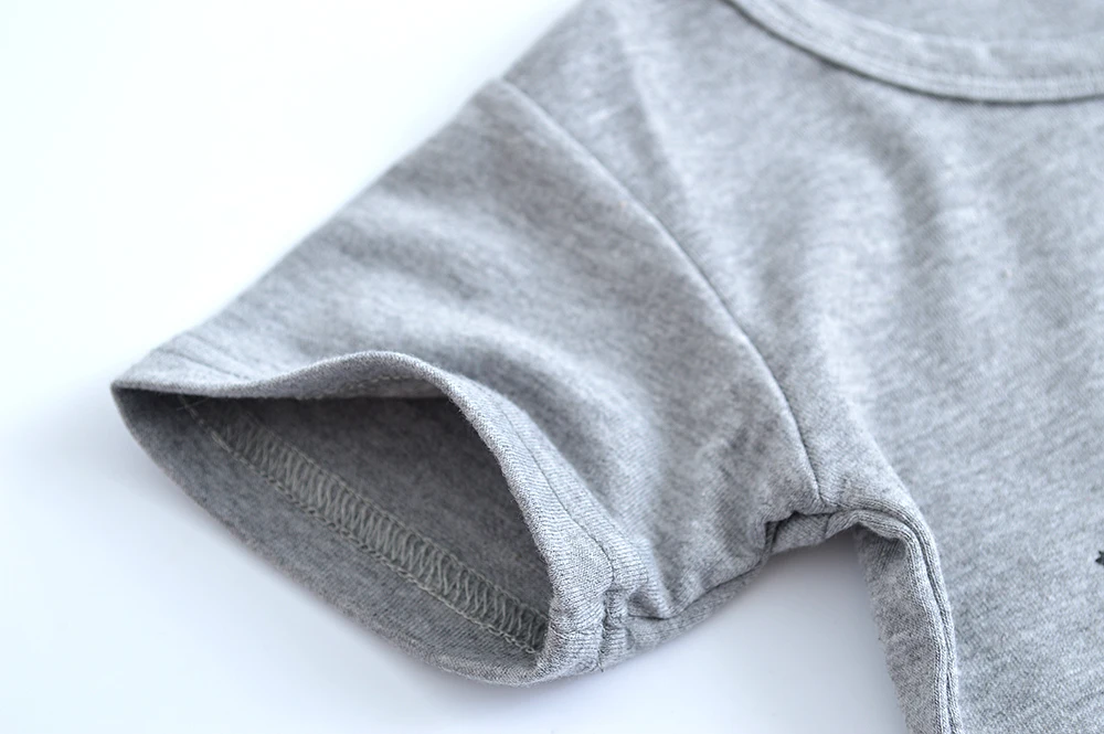 Комплект одежды для новорожденных мальчиков и девочек лето 2019 футболка с