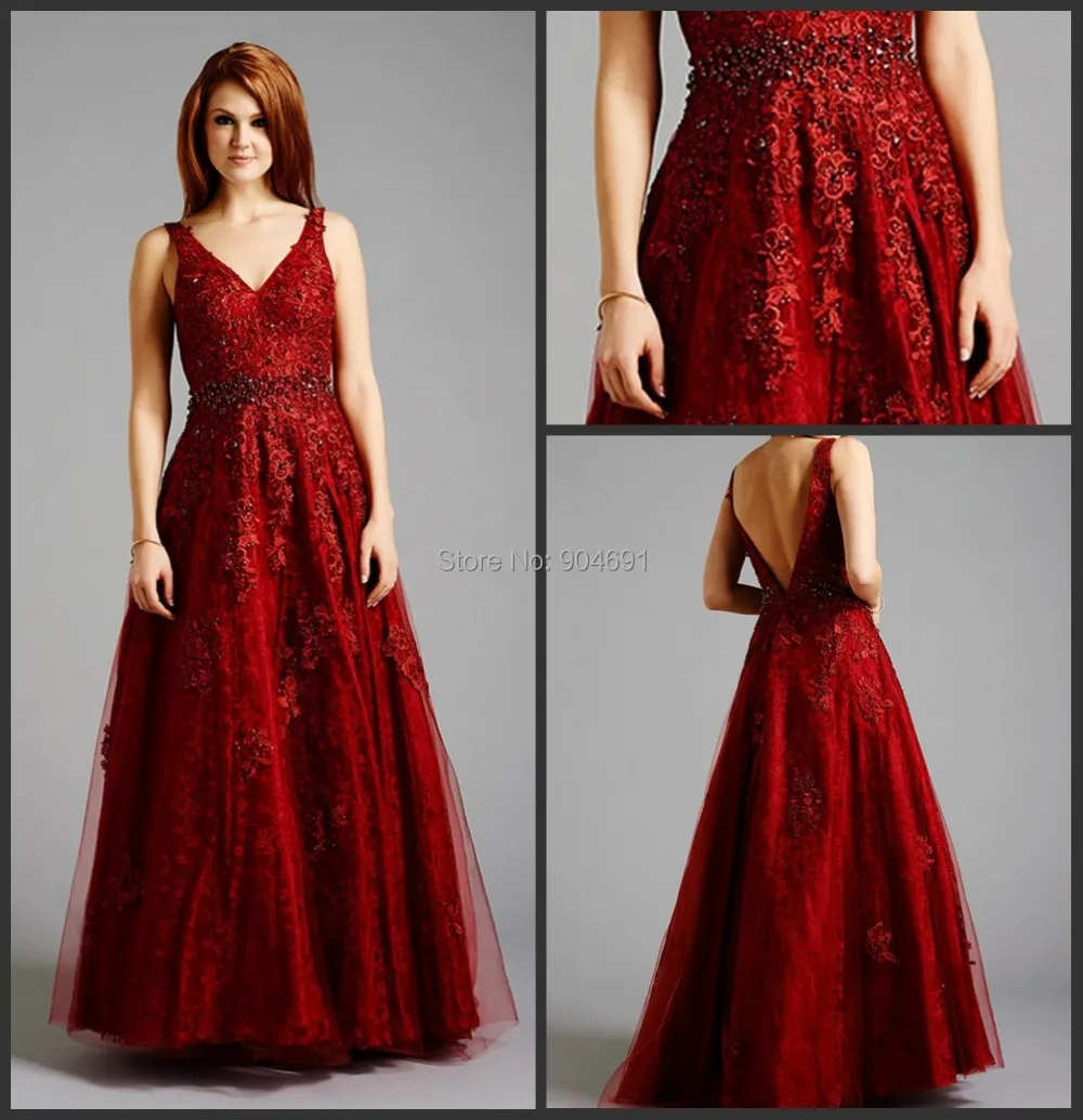 Red Line Wedding Dresses