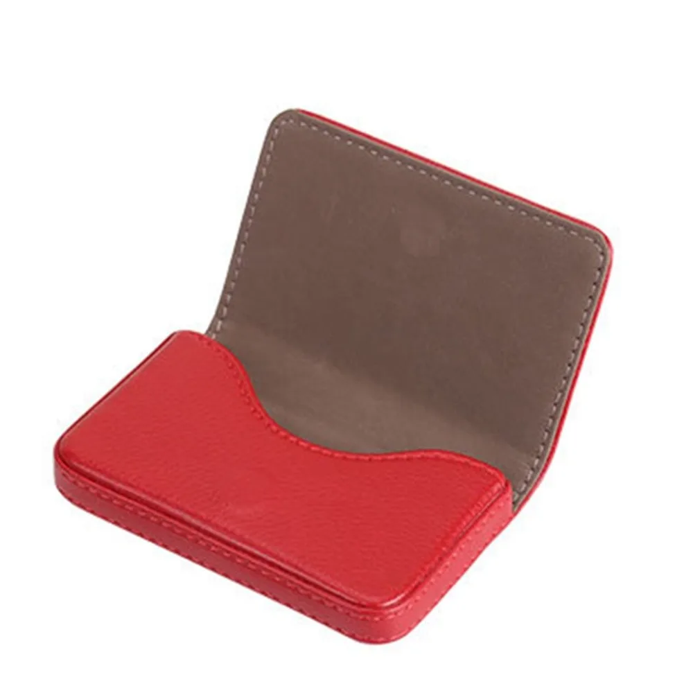 Портативный мини Магнитный дизайн сумка бизнес-пакет PU кожаный чехол для ID карт кредитных карт