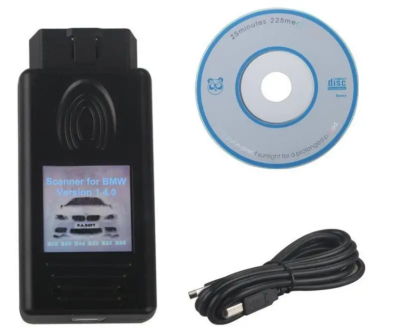 Топ для BMW Сканер 1.4.0 Разблокировать Версия для BMW 1.4.0 OBD читатель Кода OBDII для BMW1.4.0 профессиональный супер функция