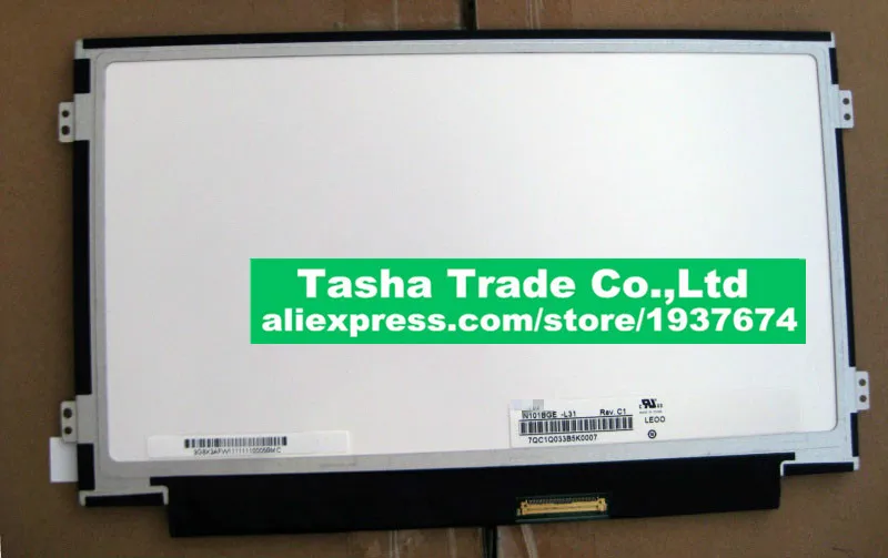

Original New N101BGE N101BGE-L31 Rev.C1 LCD Screen Display Slim Panel WXGA HD 1366X768 40pins Free Shipping