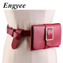 Engyee роскошная кожаная сумка с клапаном на ремне для женщин Мини Монета женский кошелек бумажник поясные сумки для женщин Поясные Сумки поясная сумка бренд сумка для денег