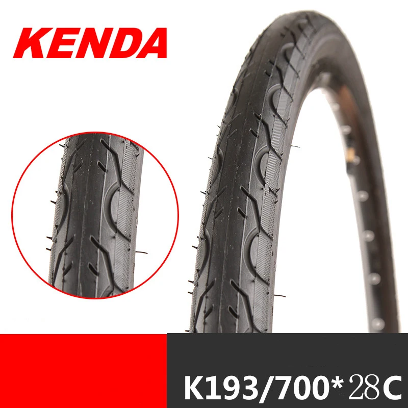 KENDA K193 шины для шоссейного велосипеда 700C Pneu 700x25c "/28c"/32c "/35c"/38c "40c" бескамерные шины - Цвет: 28C