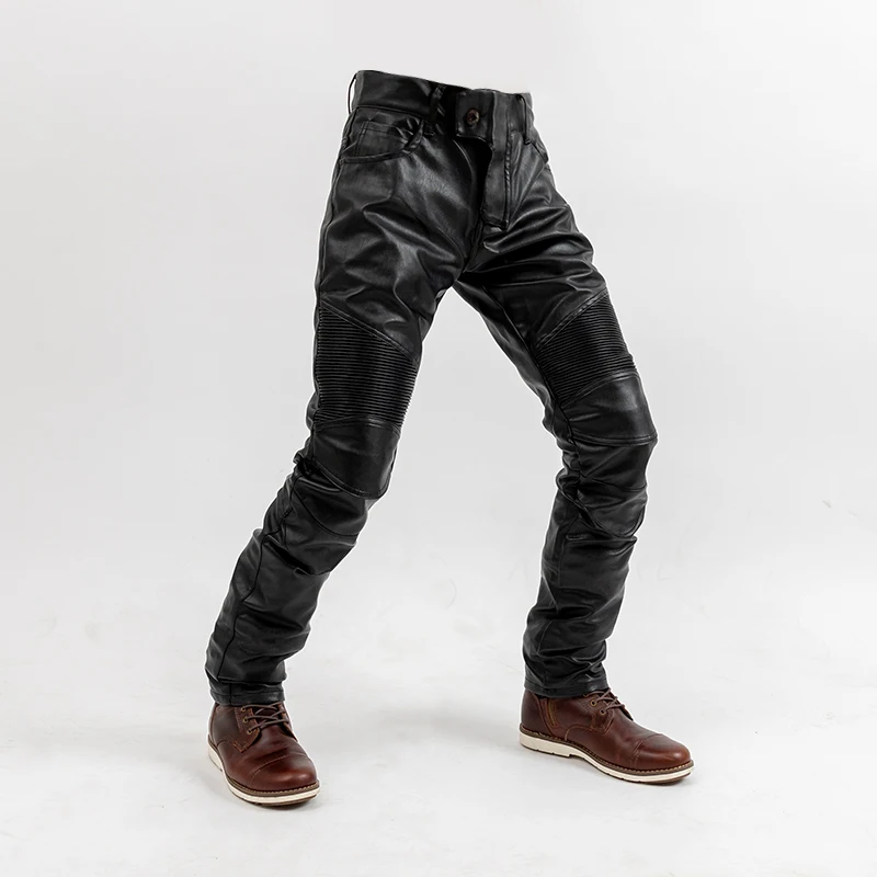 2018 new volero motorcycles, Leather, pants, motorcycle riding, anti