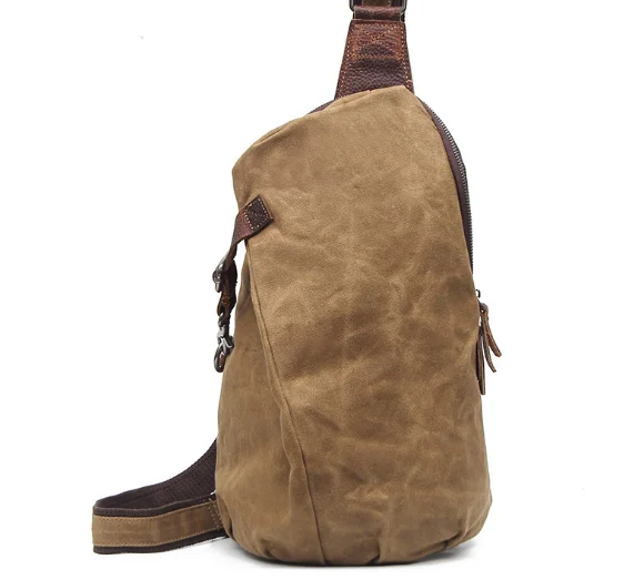 

New Genuine Leather School Male Chest Bag Fashion Casual Portable Waist Bag Practical Travel Men Belt Bag C640