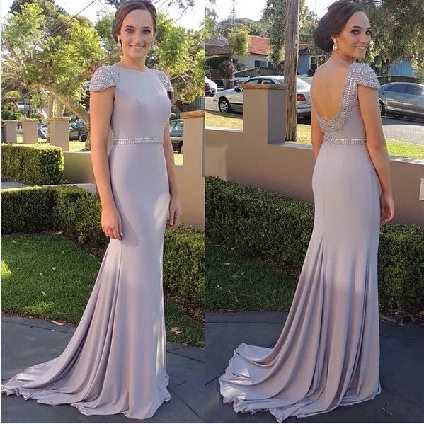 Lavender Evening Dress