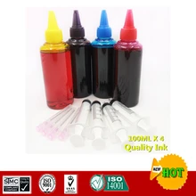 Один комплект [100MLX4] Высокое качество чернила для заправки картриджа универсальные, для Eposn Canon HP, Brother принтер