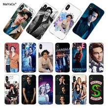 Прозрачный Мягкий ТПУ чехол для телефона MaiYaCa tv riversale Jughead Jones для iPhone 8 7 6 6S Plus XS XR 5S SE 5C Чехол