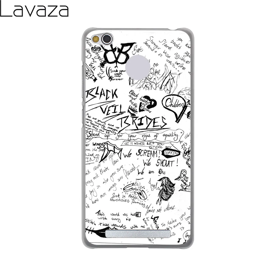 Твердый чехол для телефона Lavaza Black Veil Brides BVB Xiaomi Redmi K30 K20 8A 7A 5A 6A Note 8 8T 7 5 6 Pro|case for