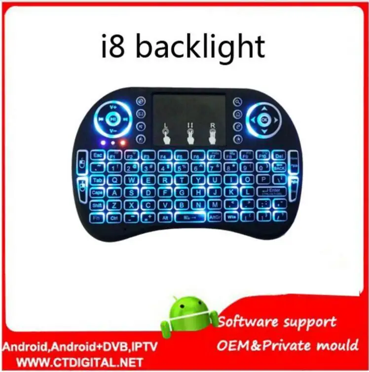Клавиатура mini i8 Air Mouse пульт дистанционного управления с клавиатурой на