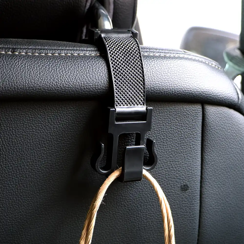 Universal Car Seat Back Hooks Headrest Bag Hangers Luggage Clips High Quality 1X