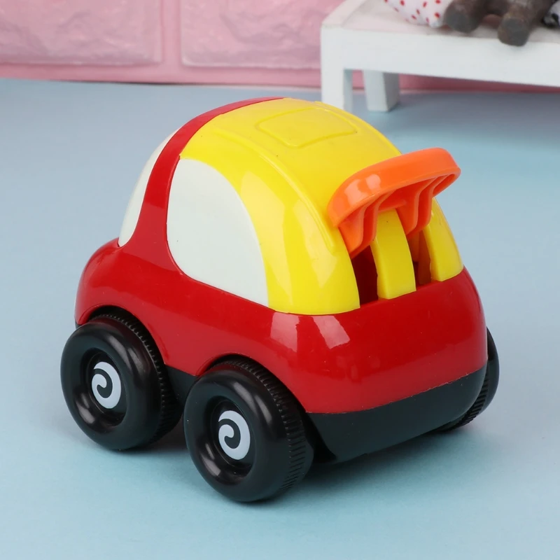 

New Inertia Cartoon Expression Car Toys Mini Truck Kids Baby Toys Gift