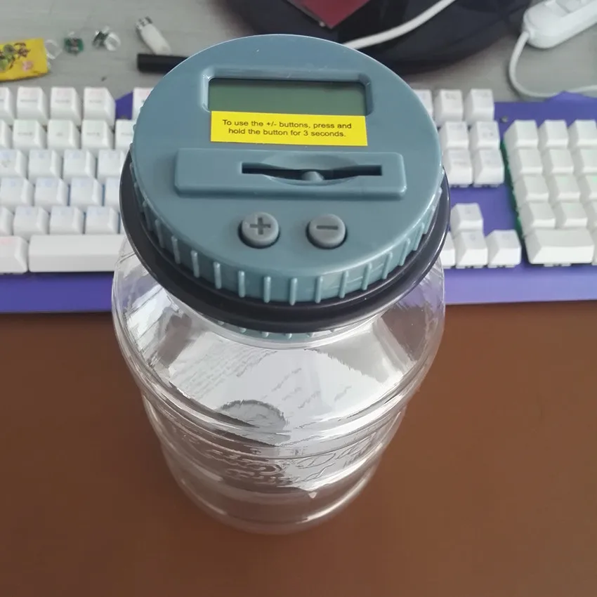 Piggy Bank Electronic LCD Counting Coin Saving Pot Money Saving Boxes