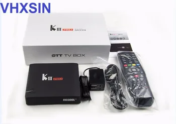 

Android TV BOX Amlogic S912 KIII PRO Android7.1 Tv Box DVB-T2 DVB-S2 3G/16G Smart Tv Box 2.4G/5.0G Dual WiFi BT4.1 1000M UHD 4K