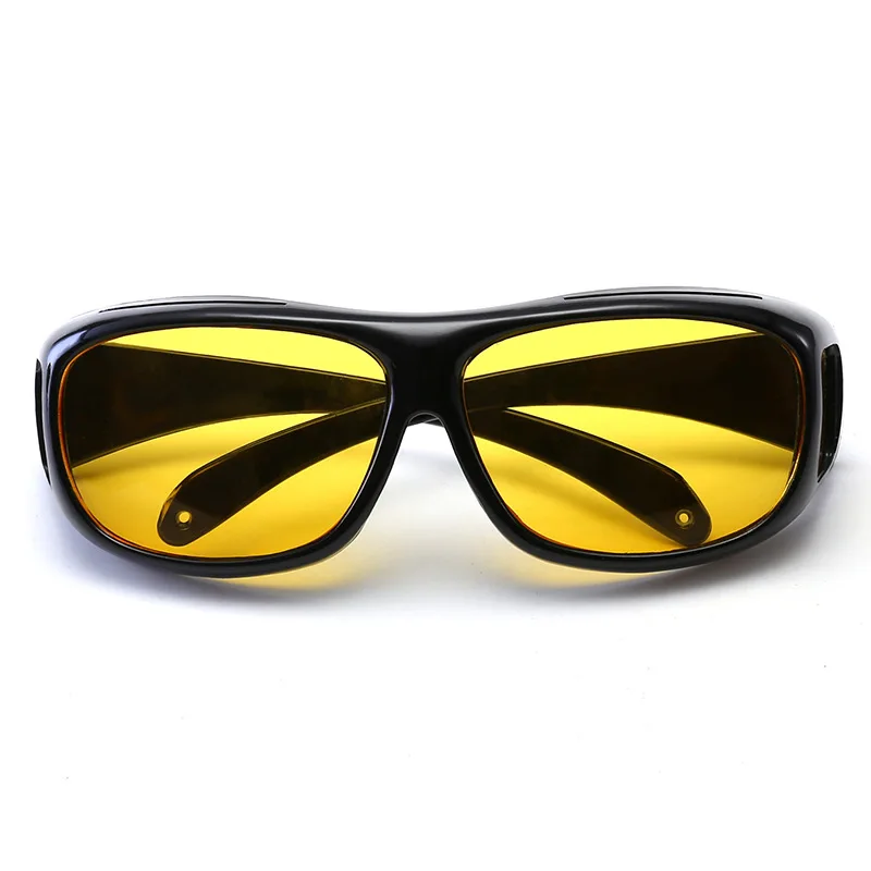 Очки для ночного вождения, антибликовые очки для безопасного вождения, солнцезащитные очки для ночного видения, желтые линзы, защитные очки, лунаты