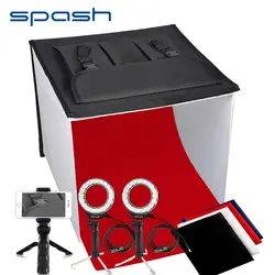 Spash K40II Мобильная Студия световой короб складной софтбокс стрельба палатка светодиодный Фото Box 40 см 3200 K-9000 K CRI85 мини фотостудия