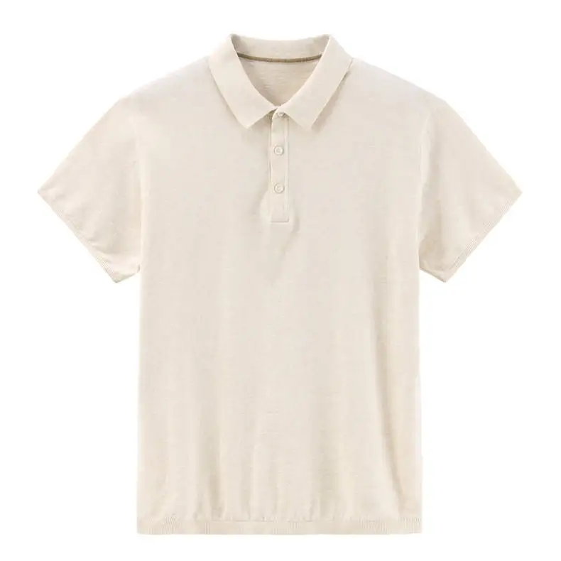 13Colors Summer Polos Men Sweater Quality Combed Cotton Knitted Short Polo Male Tees Top Pullover Large Plus Size 4XL Muls Brand 16