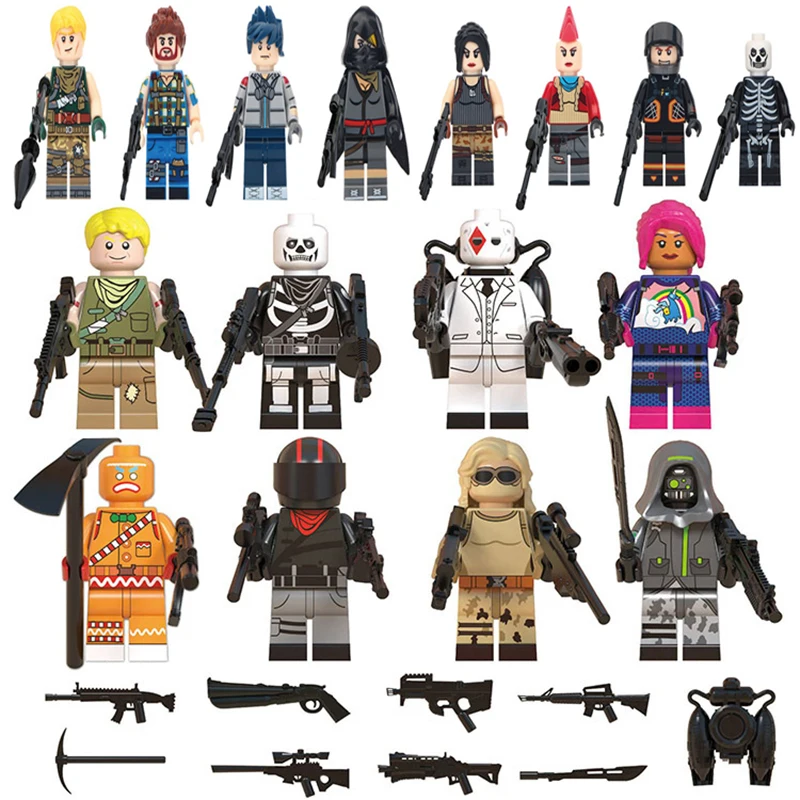 

Single Hot Building Block Game Assembly Toy Wild Card Sukll Trooper Archrtype Compatible Building Block Model Children's Toys