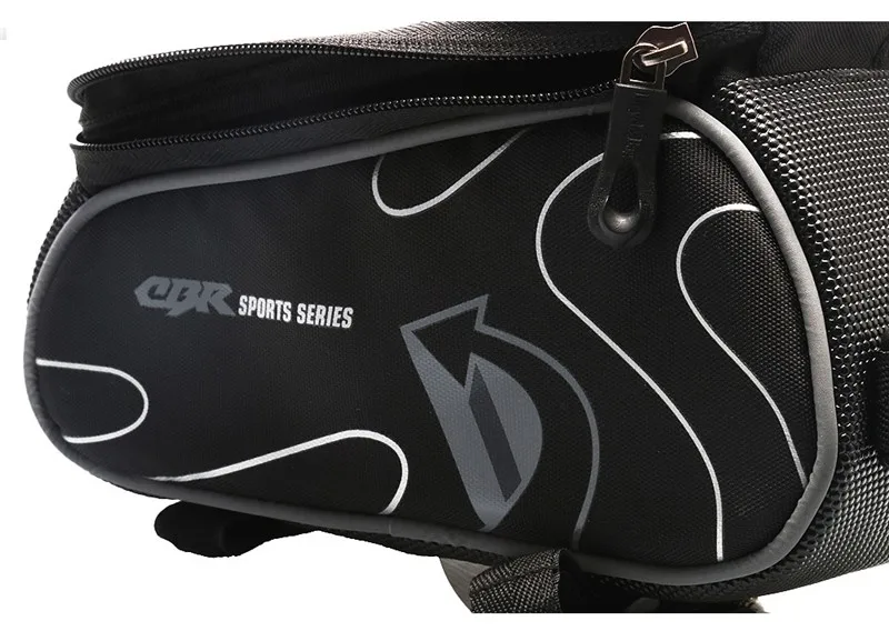 Perfect WEST BIKING Cycling MTB Bike Front Frame Top Tube Bag Bicycle Bags for 6 inch Phone Touch Screen Frame Front Tube Bicycle Bag 28