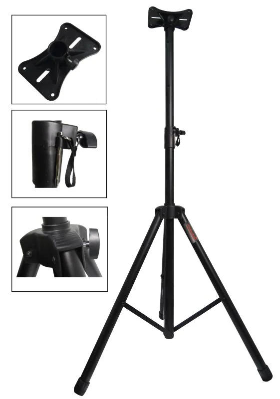 DJ PA Speaker Stands & Carrying Case Black SSS-018 (13)