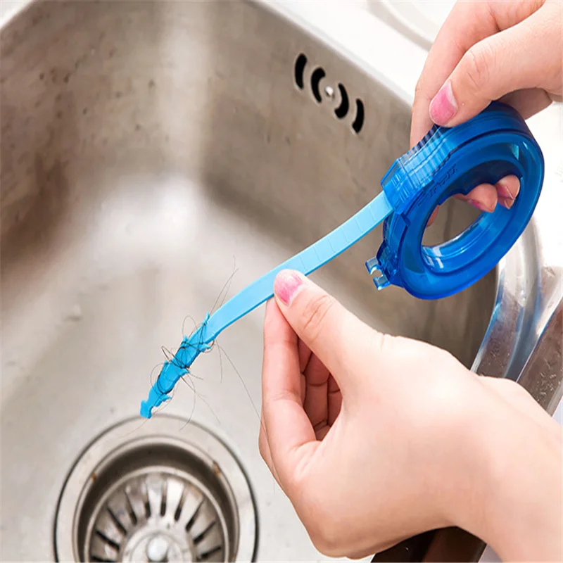 

Sewer Filter Drain Cleaners Kitchen Sink Drian Filter Strainer Anti Clogging Floor Wig Removal Clog Tool Kitchen Gadgets Tools,Q