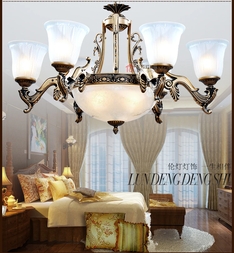 Лампы подвесной светильник Мода античная бронза цвет подвесной светильник спальня ресторан лампа ZX97