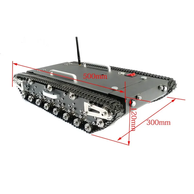2018 30Kg Load WT-500S Smart RC Robotic Tracked Tank RC Robot Car Base Chassis