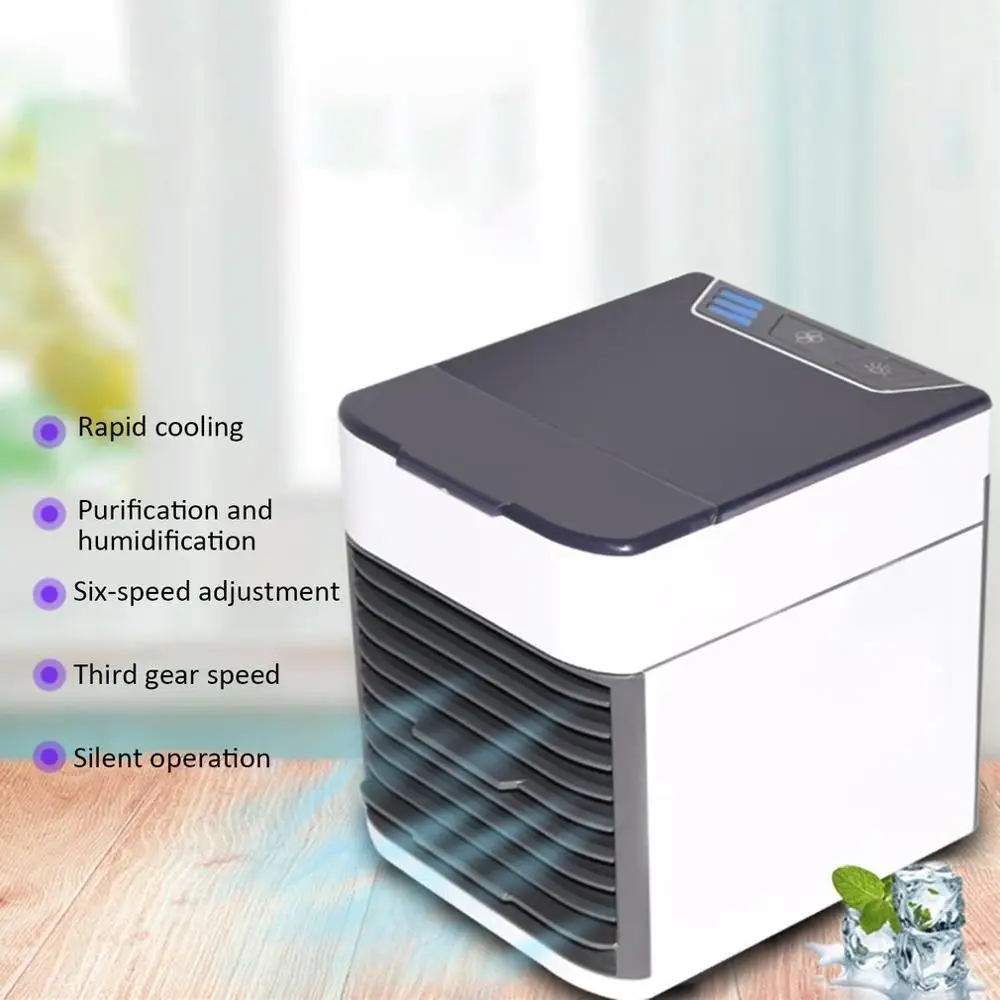 

USB Mini Fan air Ultra Compact Draagbare Luchtkoeler Mini Airconditioner