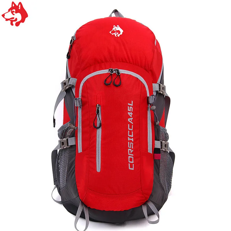 45L Black High Capacity Portable Hiking equipment bag For Outdoor Activities Sports China camping hiking backpack