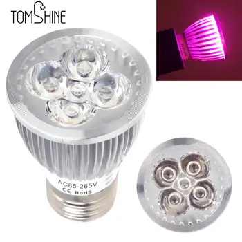 

Full Spectrum Led Grow Light E27 5W LED Plant Grow Lamp for Indoor Flower Plant Growth Vegetable Greenhouse Hydroponic Led Light