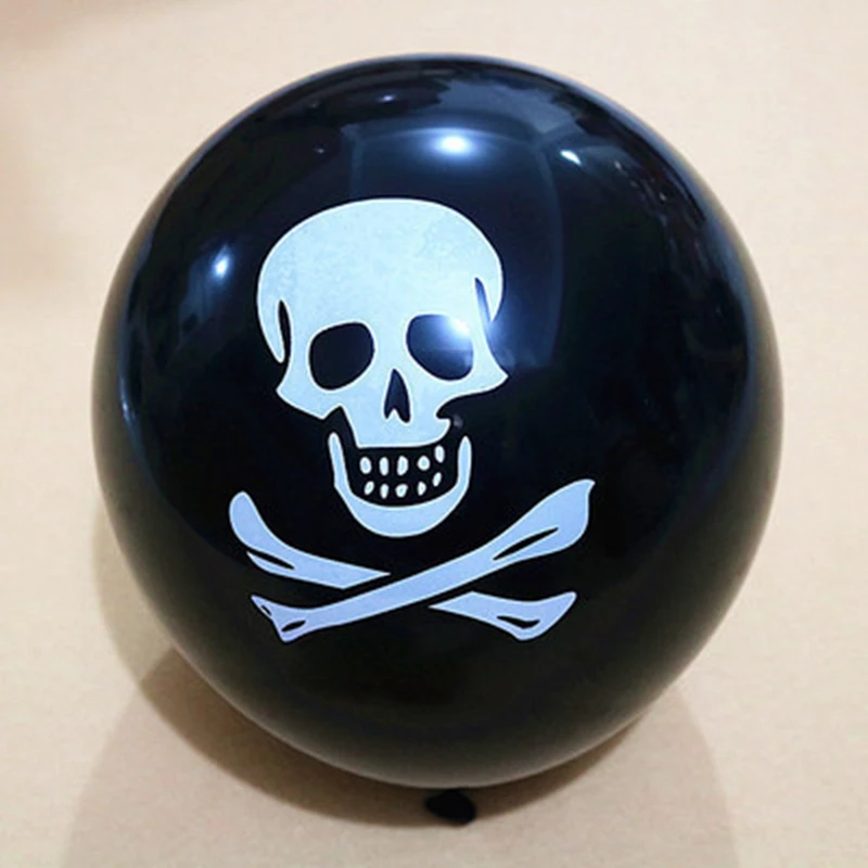 Zophil 12inch 6pcs Halloween Decoration Balloons Party Prop Hallowen Decorations Horror Home -Cosplayware Store