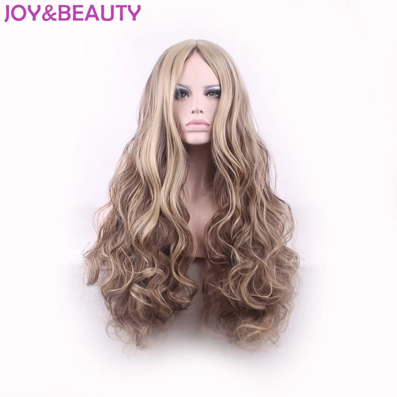 JOY &amp BEAUTY волосы 24 &quotдлинные волнистые женские парик коричневый кофе цвета