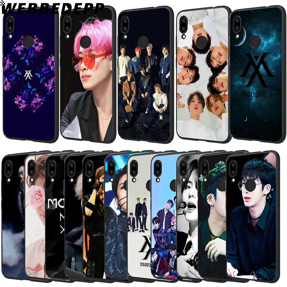 

WEBBEDEPP KPOP BAND MONSTA X Soft TPU Cases Cover for Xiaomi Redmi 7 4A 5A 6A S2 4 4x 5 Plus 6 Pro