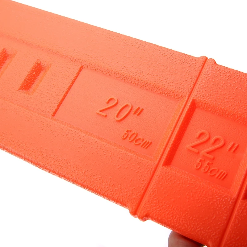 20'' 22'' 24'' Orange Color Chainsaw Bar Cover Scabbard Universal Guide Plate Garden Grass Cutter Tool Parts