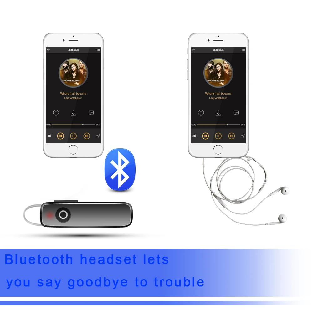 Новая мода M165 беспроводные Bluetooth наушники мини беспроводные Bluetooth Handfree с микрофоном для IOS Android