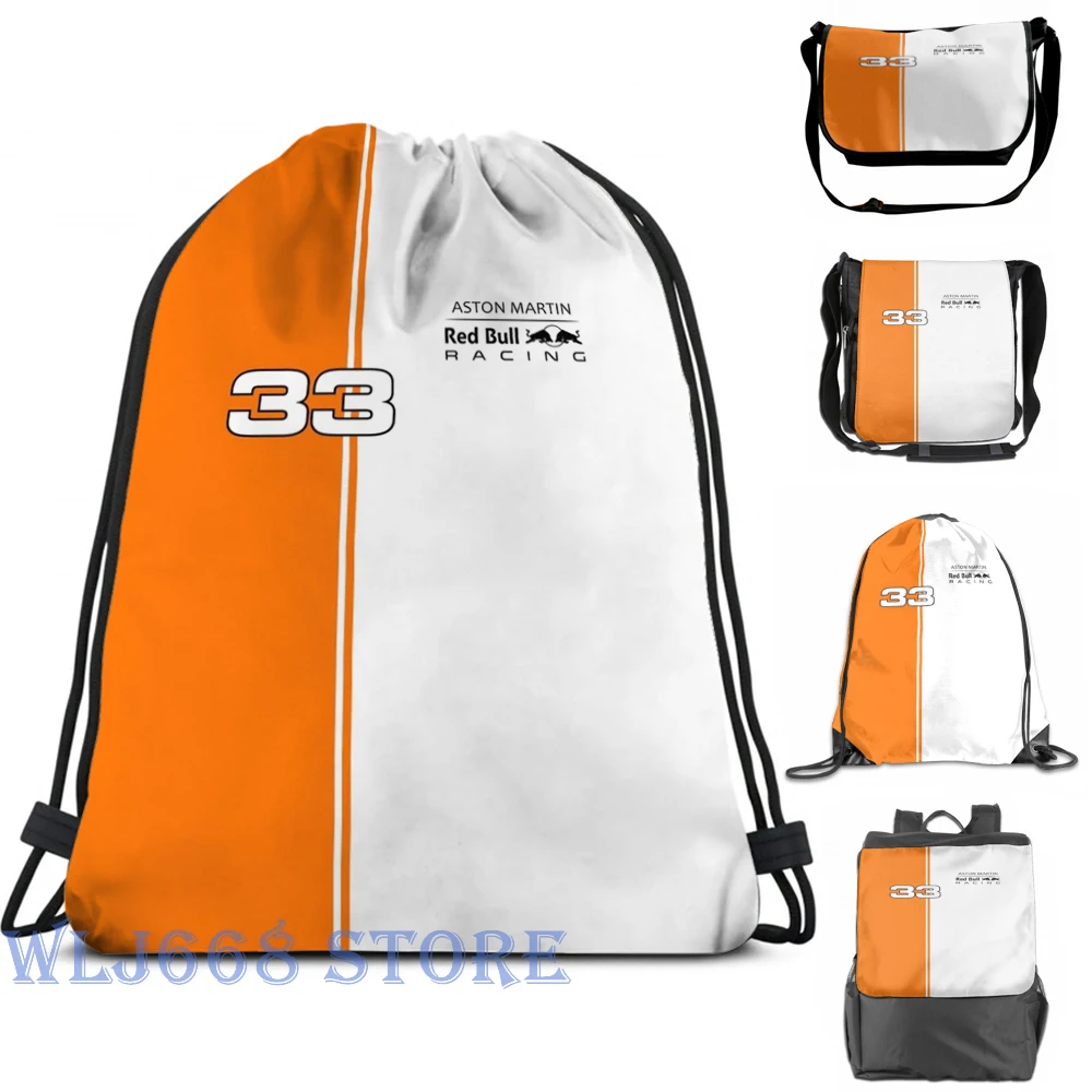 Funny graphic print shoulder Bags women Max Verstappen #33 Single shoulder backpack travel for men Gym Bag