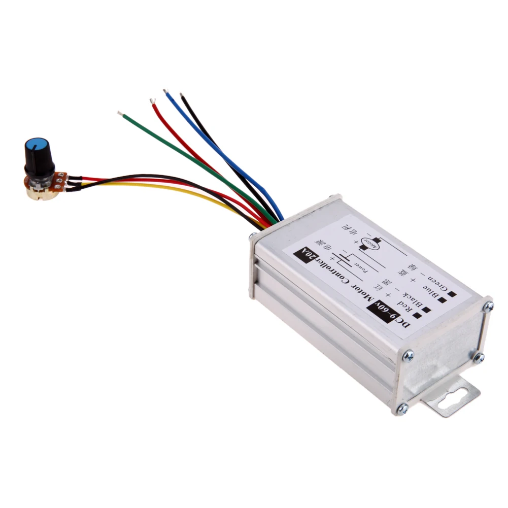 

DC 9-60V Motor Speed Regulator Pulse Width Modulator PWM Control Switch Governor Adjustable Speed Driver Switch Governor