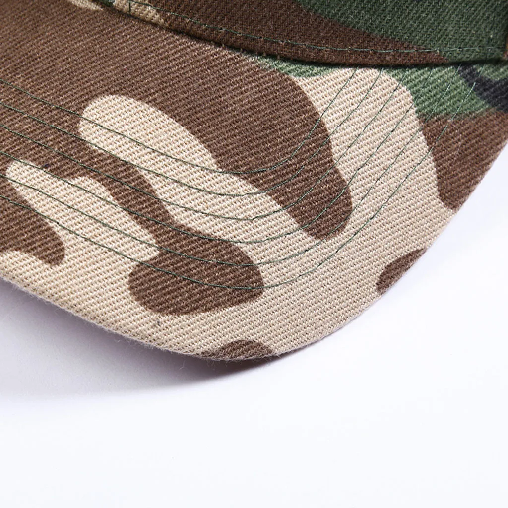 Unisex camuflaje al aire libre camionero de béisbol llano Visor gorras papá casuales sombreros gorras para hombre Baseball #20