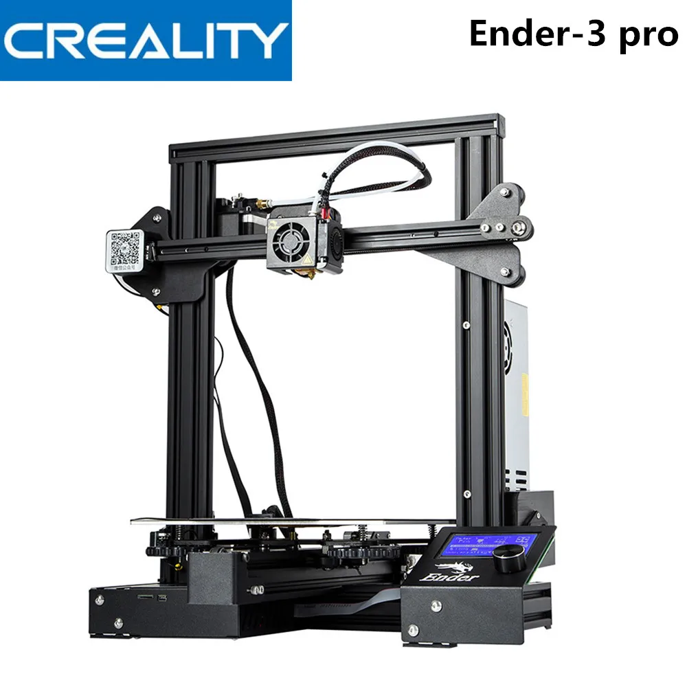 Creality 3D Ender-3 PRO 3D Printer Upgraded Cmagnet Build Plate Resume Power Failure Printing DIY KIT MeanWell Power Printers