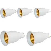 5 шт. G9 Для E27 Оправа База Светодиодные Винт CFL Лампочки Разъема Адаптера Конвертер