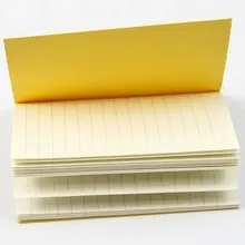 BLEL Горячая 1 шт. сладкий свежий карамельный цвет мультфильм небольшой бумажный блокнот портативный блокнот