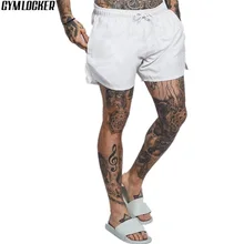 GYMLOCKER шорты мужские до икры тренировки Спортзалы, Бодибилдинг Фитнес бегун спортивные штаны брендовые мужские пляжные шорты спортивная одежда