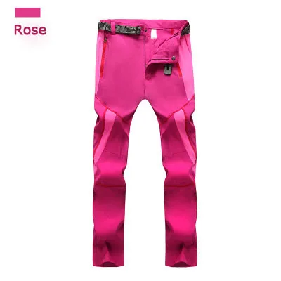 Mujeres al aire libre senderismo pantalones estiramiento elástico cazadora mujeres resistente al agua de secado rápido camping trekking caza Pantalones Mujeres al aire libre senderismo pantalones estiramiento elástico cazadora mujeres resistente al agua de secado rápido camping trekking caza Pantalones