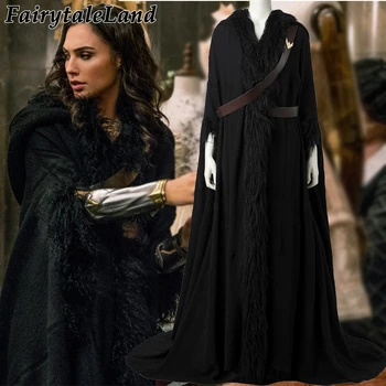 

2017 Wonder Woman Diana Prince cosplay cloak Halloween costumes Movie Wonder Woman costume coat superhero clothing custom made
