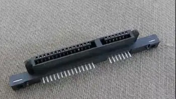 

2PCS 193801-1 SANTA hard disk SATA 22P female socket interfaces W56 L12 H5 positive connector 193801-1