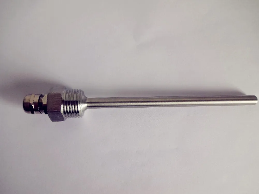 Thermowell. Длина 250 мм/300 мм резьба 1/2 дюйма (DN15) термометр из нержавеющей стали 304 для